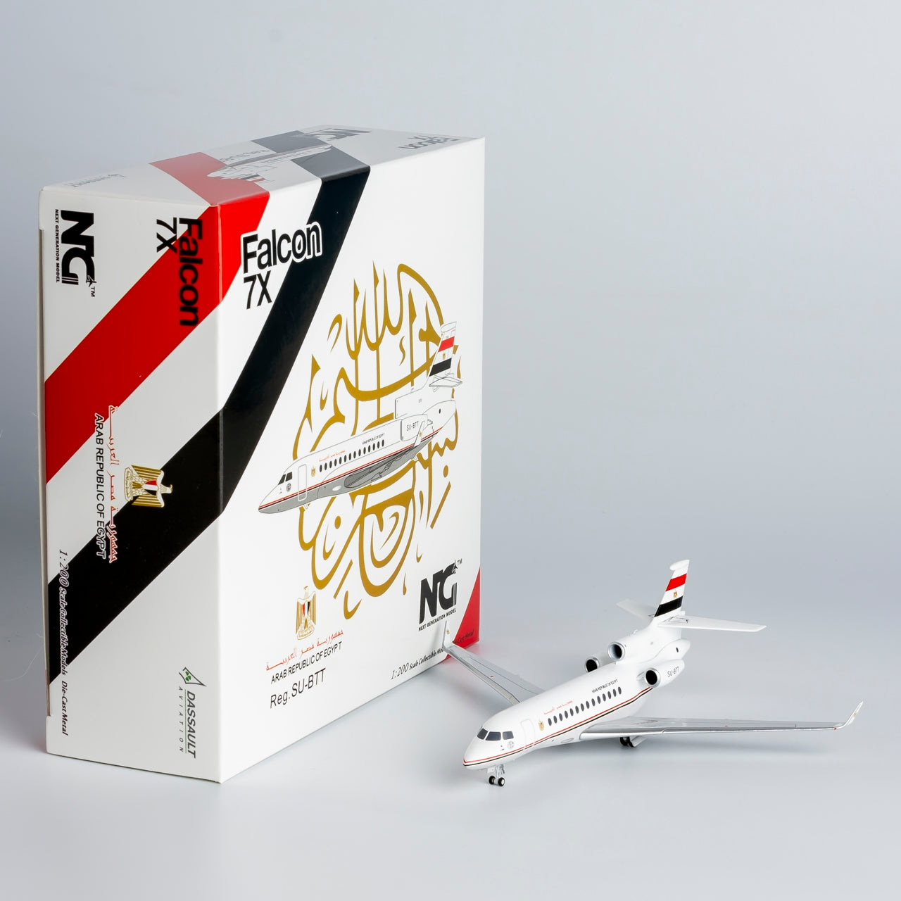 1/200 Egyptian Air Force Falcon 7X SU-BTT "°£¼°Õþ¸®ר»ú" NG71019 - cover